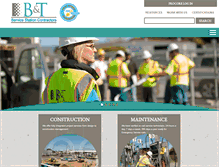 Tablet Screenshot of btssc.com